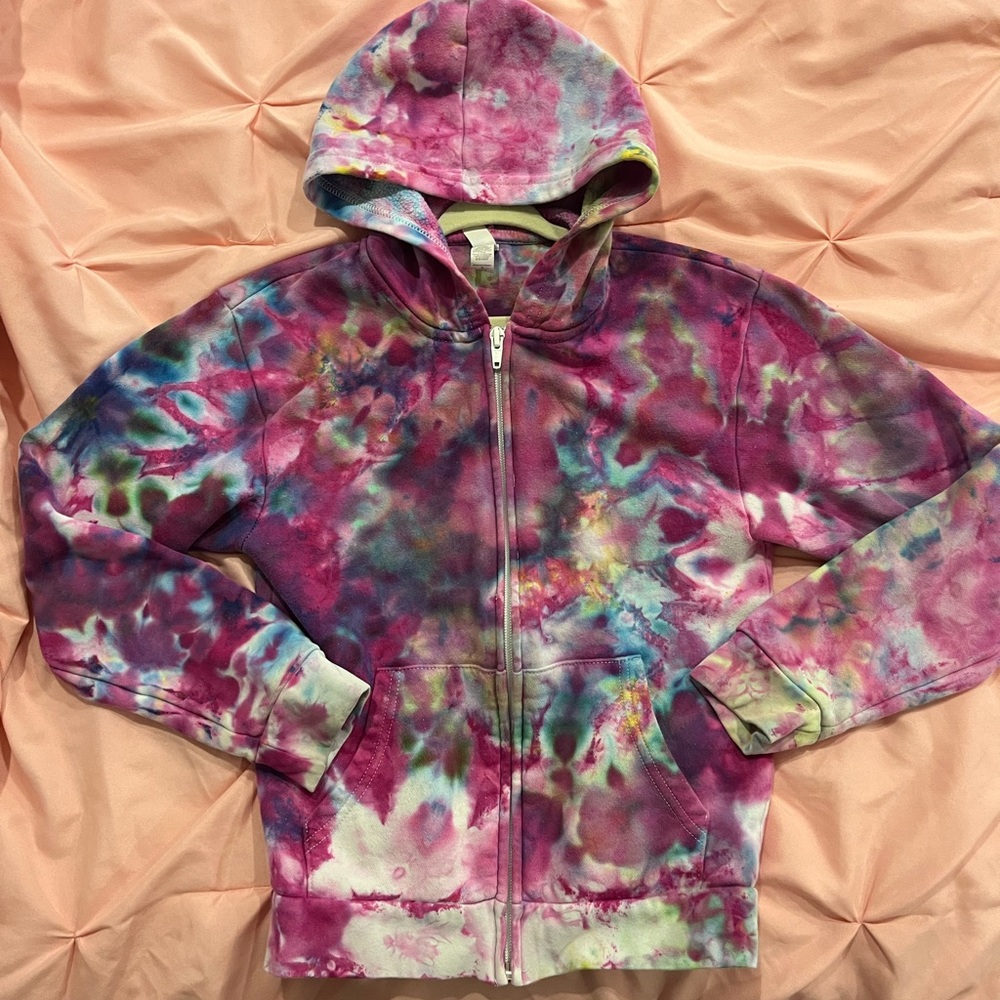 Tie-dye Bella Canva hoodie